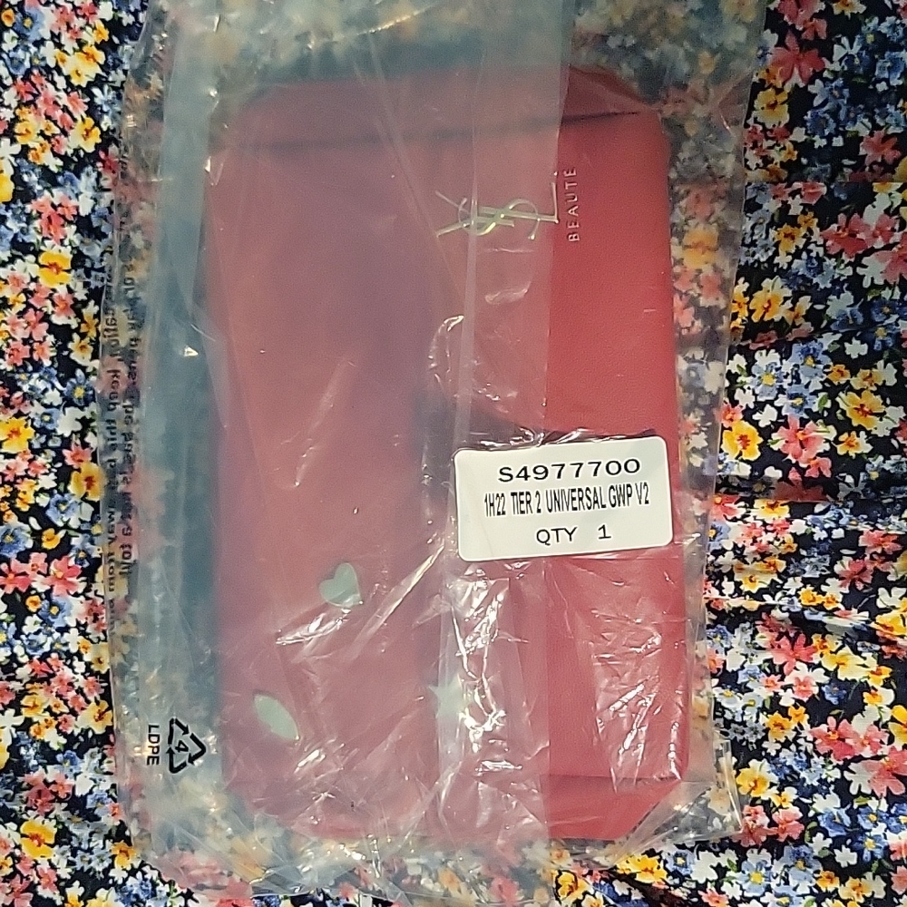 Cosmetic purse ysl brand